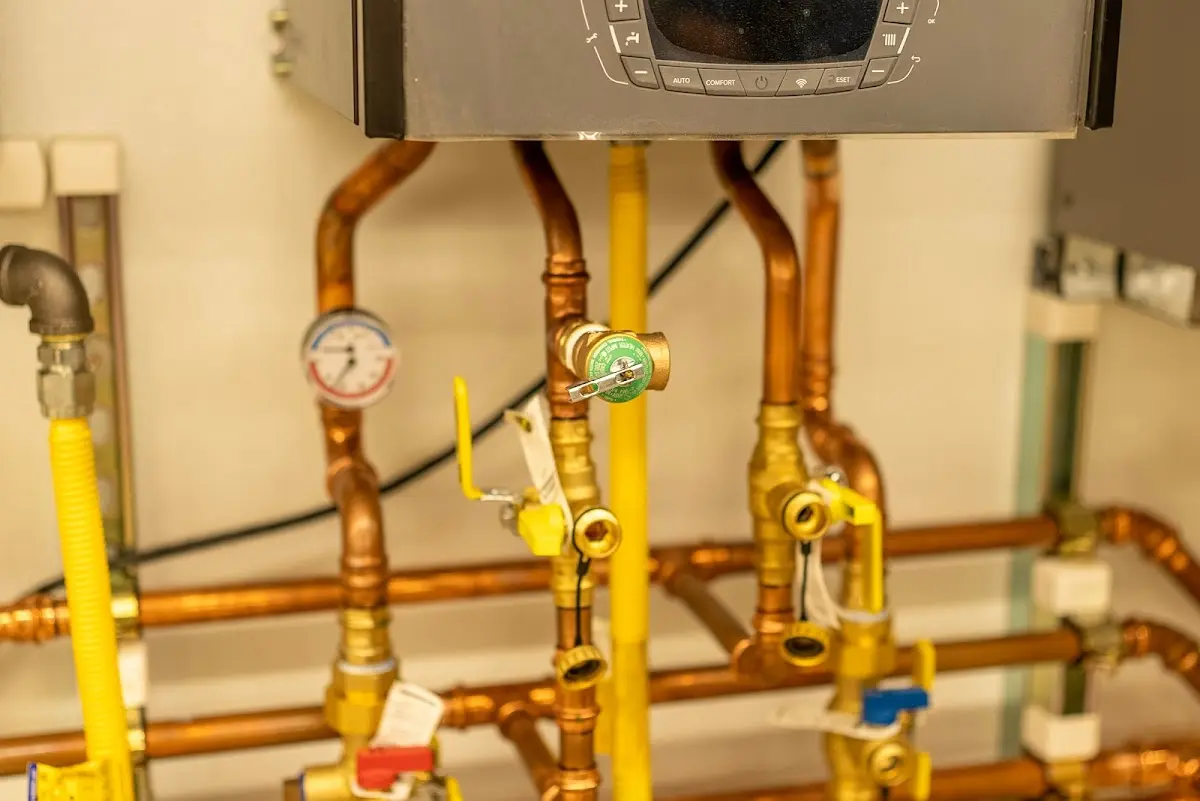 Licensed technician providing Backflow Prevention for a homeowner in Cedar Creek